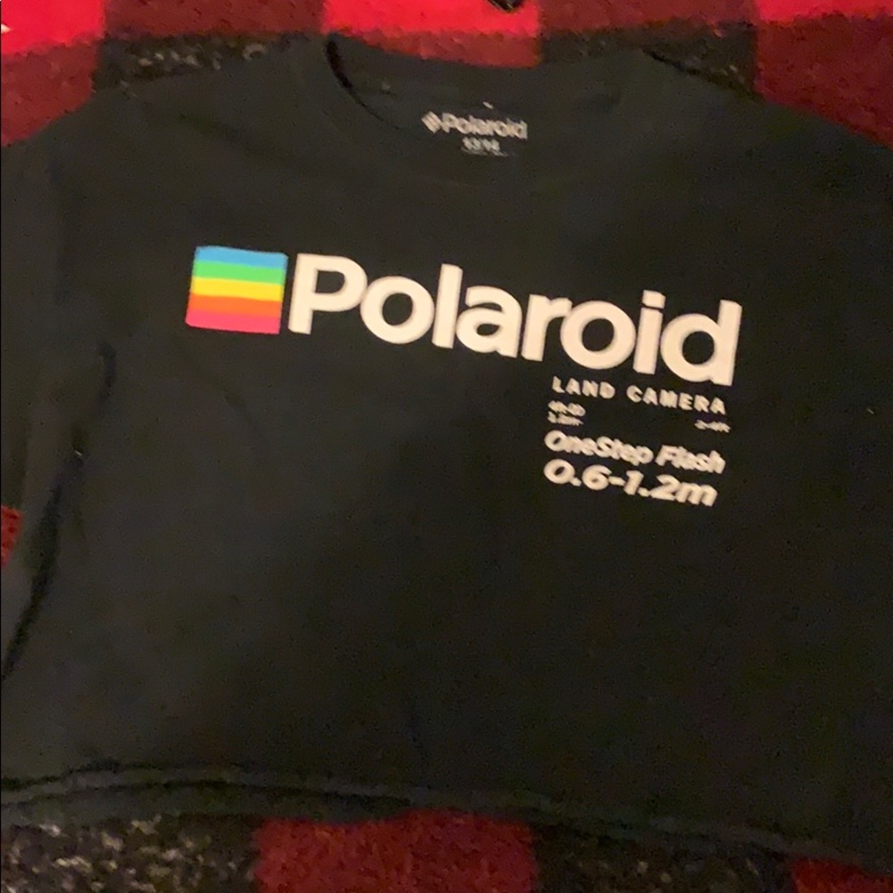 Polaroid Cropped Tee